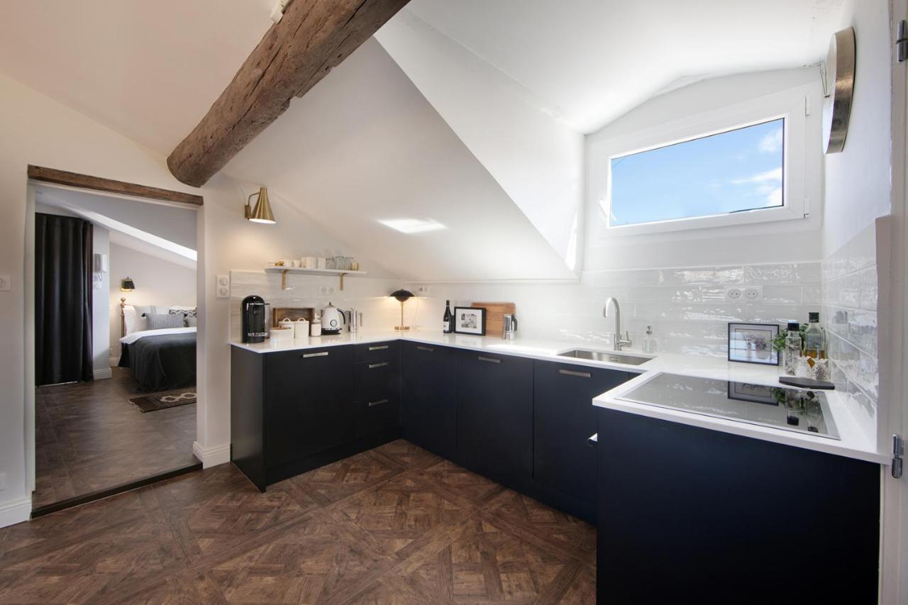 Cocoon Loft - Magnifique Loft Sous Toit, Refait A Neuf, Vues Splendides, Clim, Wifi Daire Nice Dış mekan fotoğraf